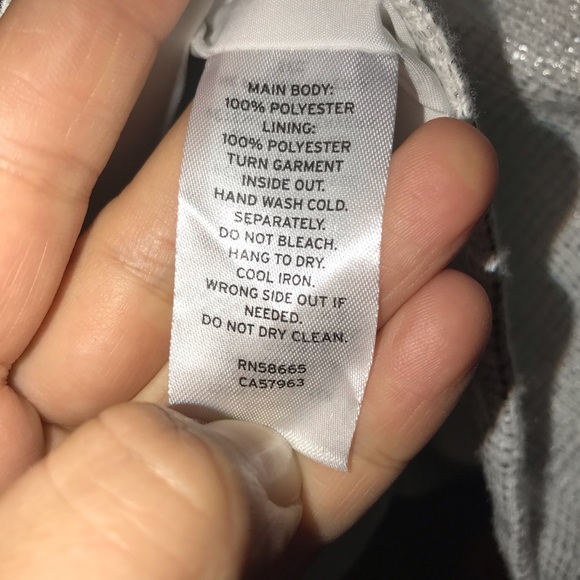 Ruby & bloom dress white silver very elegant - Picture 4 of 5